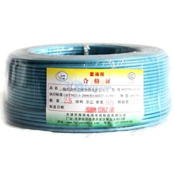 金海燕塑铜线BV2.5（蓝色）95米深度评测 居家装修与工程线缆的首选